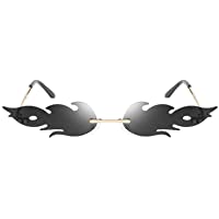 Los mejores  - NUOBESTY Gafas de Fiesta Gafas de Sol en Forma de Llama Gafas en Forma de Fuego Suministros para Fiestas Cosplay Dress…